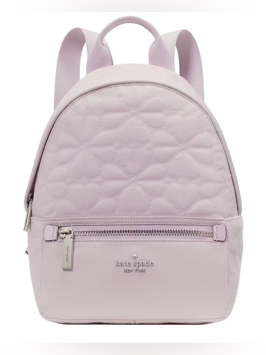 NWT Kate Spade Small Floral Backpack Pale Amethyst Pink ???